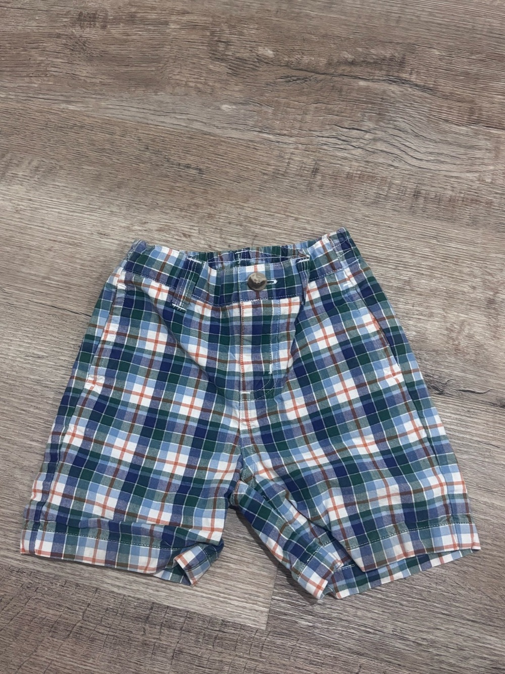 Janie and Jack plaid shirts